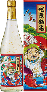 えちごつるかめ　純米金箔入