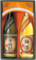 五代 芋焼酎・芋梅酒セット